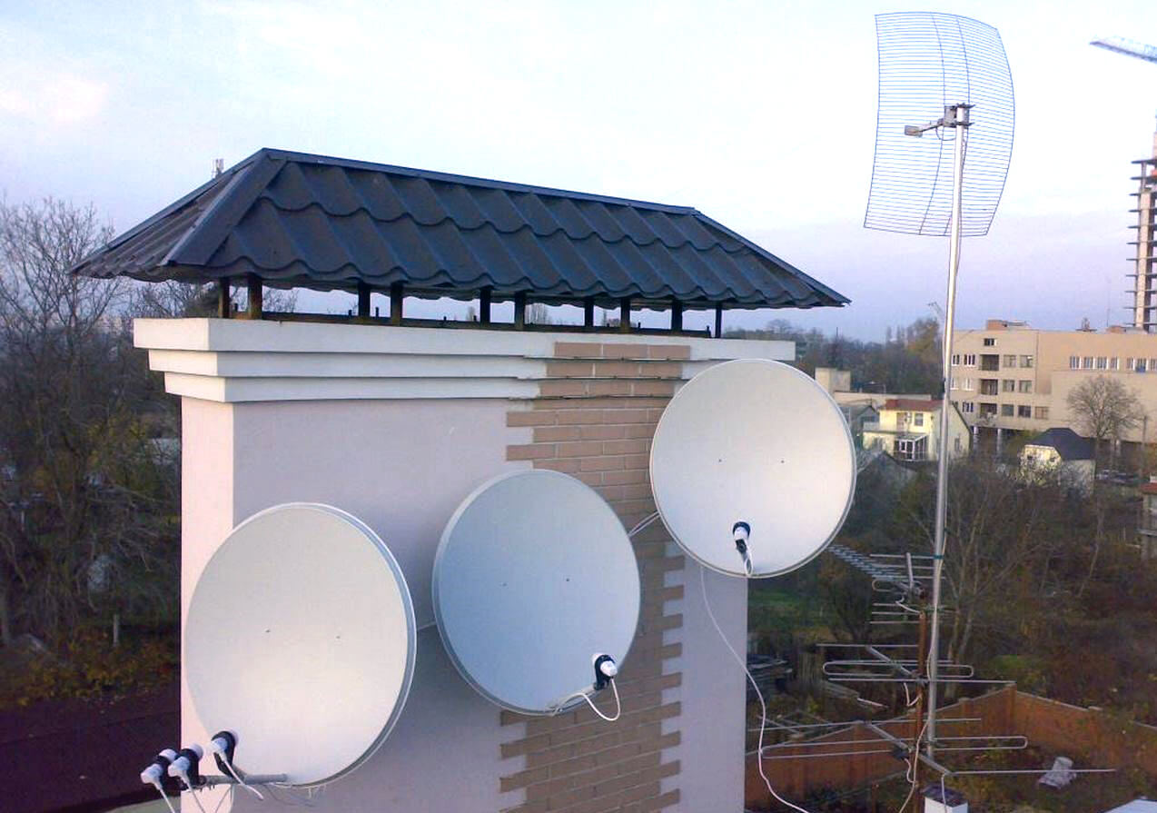 Установка спутникового Интернета в Талдоме: фото №1